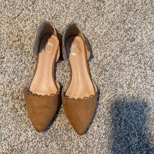 Ladies slip on flats